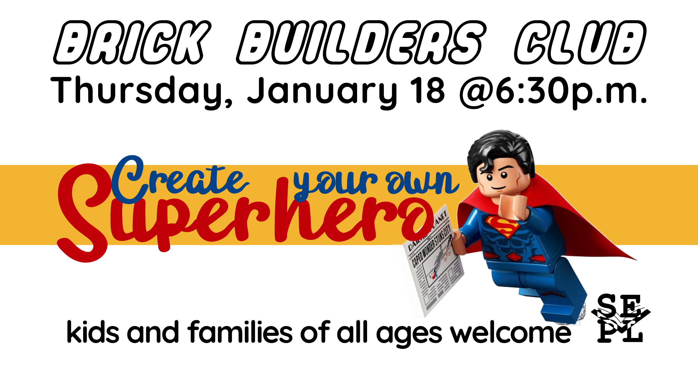 Brick Builders Club Superhero