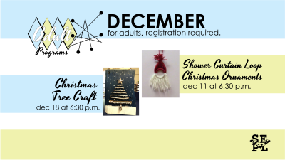 Adult Programs for December