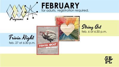 Adult Programs for February