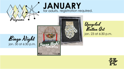 Adult Programs for January