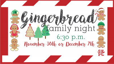 Gingerbread Family Night