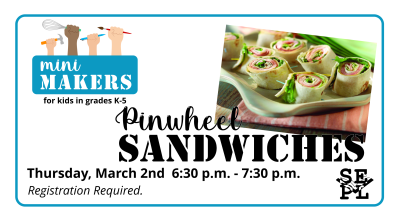 Mini Makers Pinwheel Sandwiches