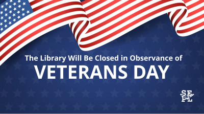 Library Closed - Veterans Day