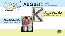Adult Programs for August