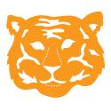 Tiger Head Mascot Die Cut